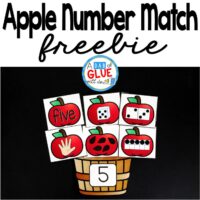 There is something magically when students find learning FUN! I think that is the ultimate goal for all teachers and parents. One of my favorite ways to do this is by incorporating themed centers into the classroom, like this Apple Number Match math center. My students are always so excited for their centers that sometimes I wonder if they even know that they are doing work and learning.