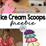 Ice Cream Scoops: Name Activity is a fun and interactive way for kids to practice building their name. This product is editable.