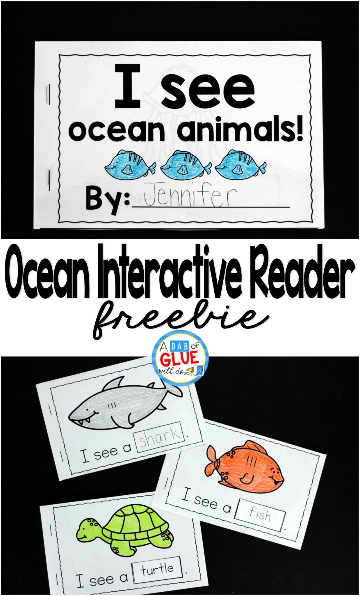 I See Ocean Animals Interactive Reader