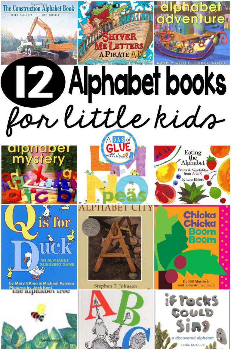 12 Alphabet Books for Little Kids