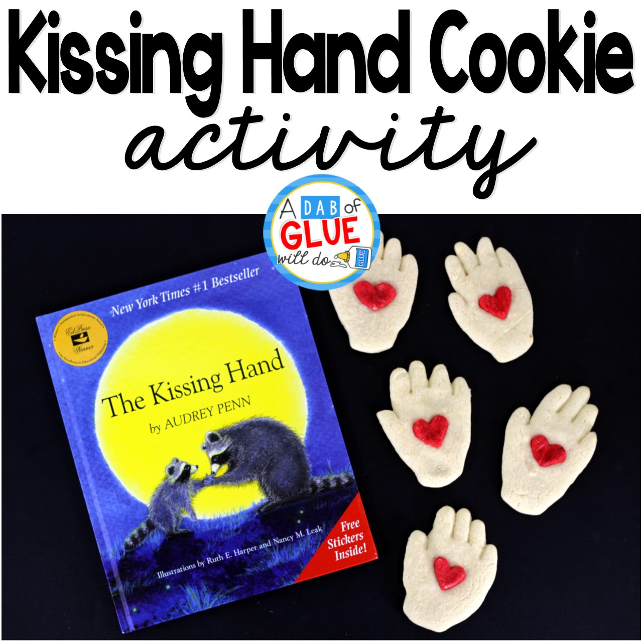 One of my favorite activities to do on the first day is to read The Kissing Hand to my students and enjoy a tasty kissing hand cookie to celebrate making it through our first day of school.