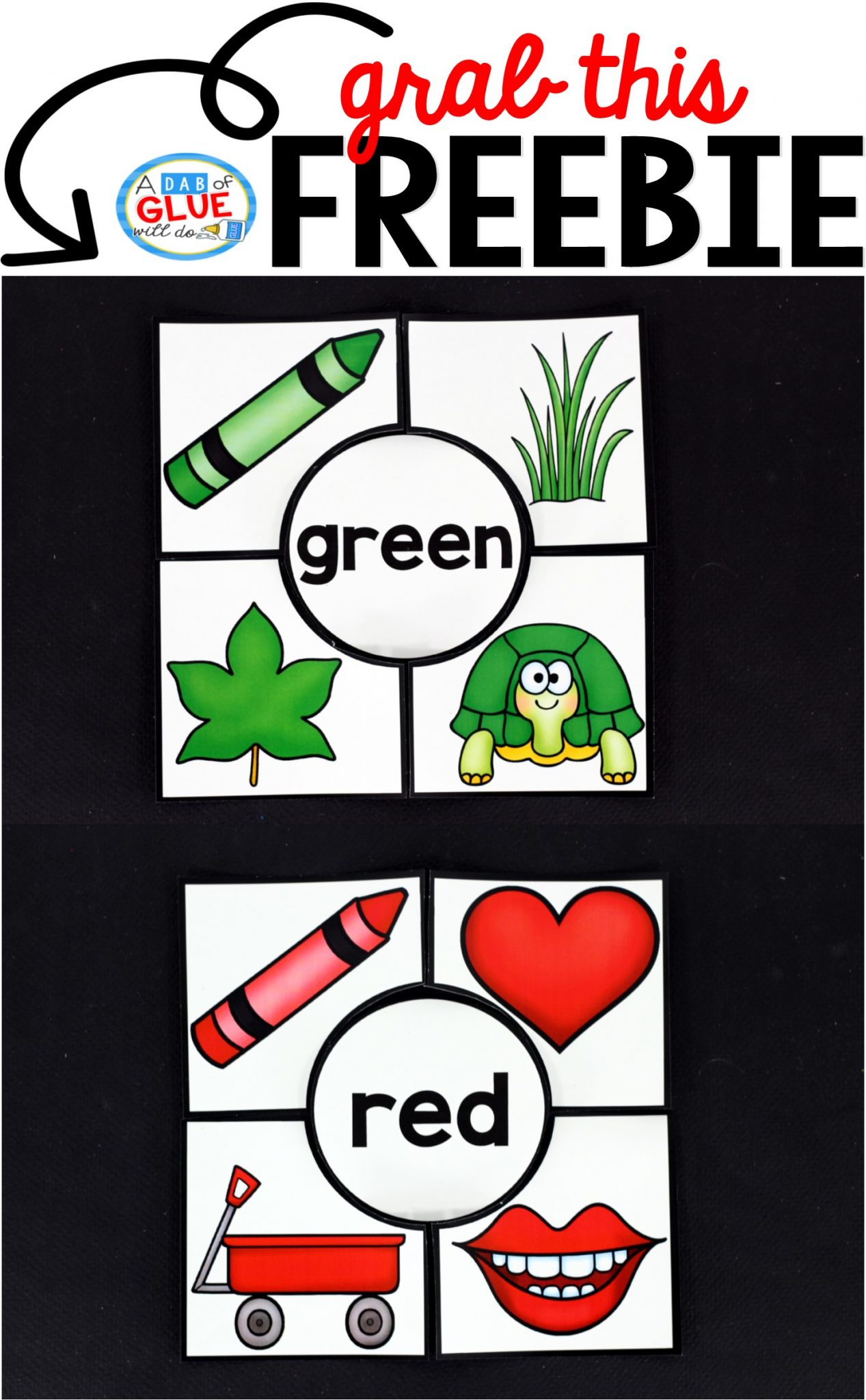 Color Puzzles is a free resource that comes with ten different color puzzles. All you need to do is print, laminate (for durability), and cut out. Then they are ready to go. Color puzzles are great for preschool and kindergarten age students. It is a perfect back to school activity or center or a refresher for later in the year.