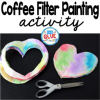 Coffee Filter Color Painting is a great way to practice colors in a fun and hands-on way.