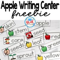 Apple Writing Center has everything that you need to include into your literacy rotations when learning about apples.