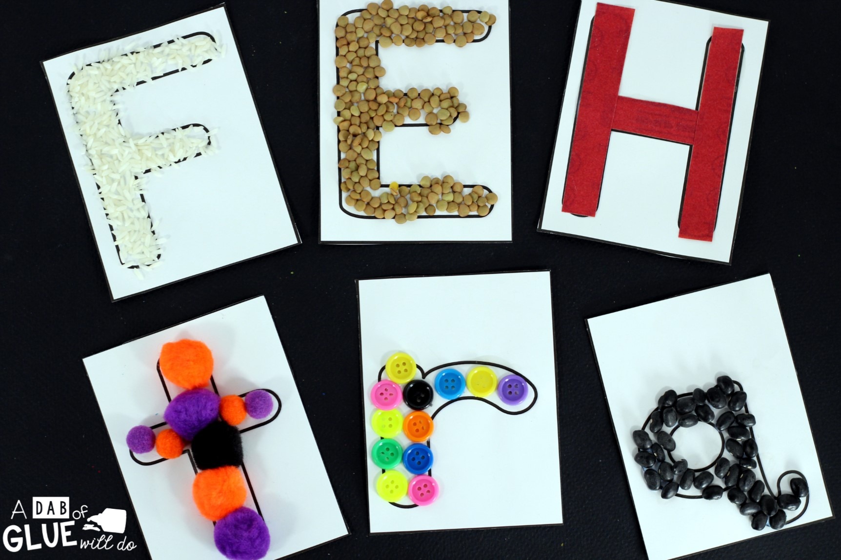 This DIY Tactile Alphabet Cards freebie is perfect for preschool age students wanting to learn their letters and also a great back to school center for kindergarten students needing a little refresher.