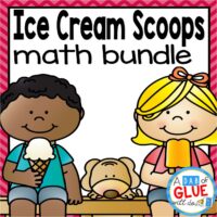 Make math fun with this Ice Cream Scoops themed math bundle that is perfect for your lower elementary aged children. Use these fun language arts summer themed worksheets to review with your Preschool, Kindergarten, and First Grade students important math concepts in a fun and interactive way. All centers come in colors AND black and white.