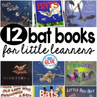 Our 12 favorite bat books are the perfect addition for your Halloween lesson plans. These are great for preschool, kindergarten, or first grade students.