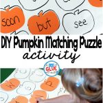 DIY Pumpkin Matching Puzzle is a fun, hands-on game for children of all ages. Toddlers and preschool, kindergarten, and first grade students will be having so much fun that they will not even know that they are learning. 