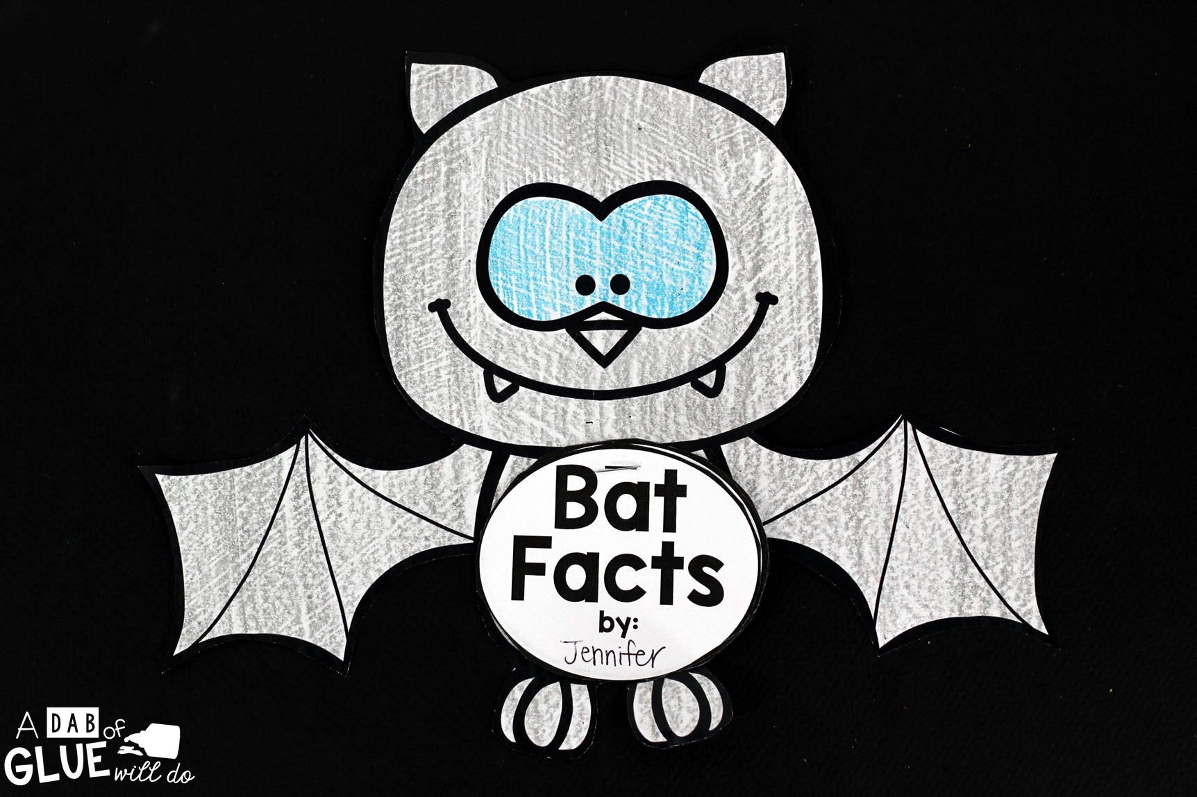 Engage your class in an exciting hands-on experience learning all about bats! Perfect for science in Preschool, Pre-K, Kindergarten, First Grade, and Second Grade classrooms and packed full of inviting science activities. Students will learn about the difference between bats and birds, nocurtnal and dirunal animals, parts of a bat, and a bat's life cycle. When students are done they can complete a bat research project. This pack is great for homeschoolers, kids craft activities, and to add to your unit studies!