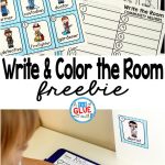 Community Helpers Write and Color the Room is the perfect addition to your community helper unit. This printable is great for preschool, kindergarten, and first grade students.