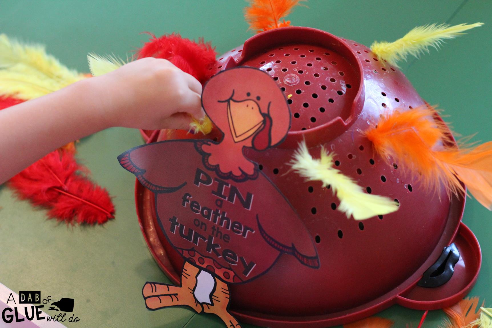 Fine Motor Turkey is the perfect, hands-on activity for your toddler, preschool, or kindergarten students to complete around Thanksgiving. This activity is guaranteed to be so much fun, your students (or children) will have no idea that they are working on strengthening their fine motor skills.