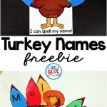Turkey Names is the perfect fall activity to have preschool and kindergarten students practicing spelling their name. This Thanksgiving printable is editable and free. 