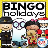Play Bingo with your elementary age students through the holidays with these fun holiday themed games! Perfect for large groups in your classroom or small review groups. Add these to your lesson plans or class party with 30 unique Halloween, Thanksgiving, Christmas, Valentine's Day, St. Patrick's Day and Easter boards!  Teaching cards are also included in this fun game for young children! Color and black and white options available to save your color ink.