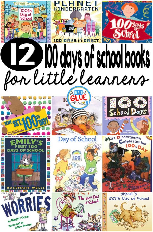 Our 12 favorite 100 Days of School books are perfect for your 100th Day of School lesson plans. These are great for preschool, kindergarten, or first grade students.