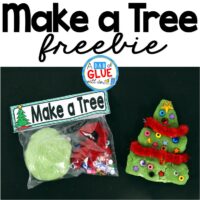Make a Tree is the perfect STEM Christmas gift. This activity is great for toddlers, preschoolers, and kindergarten and first grade students.