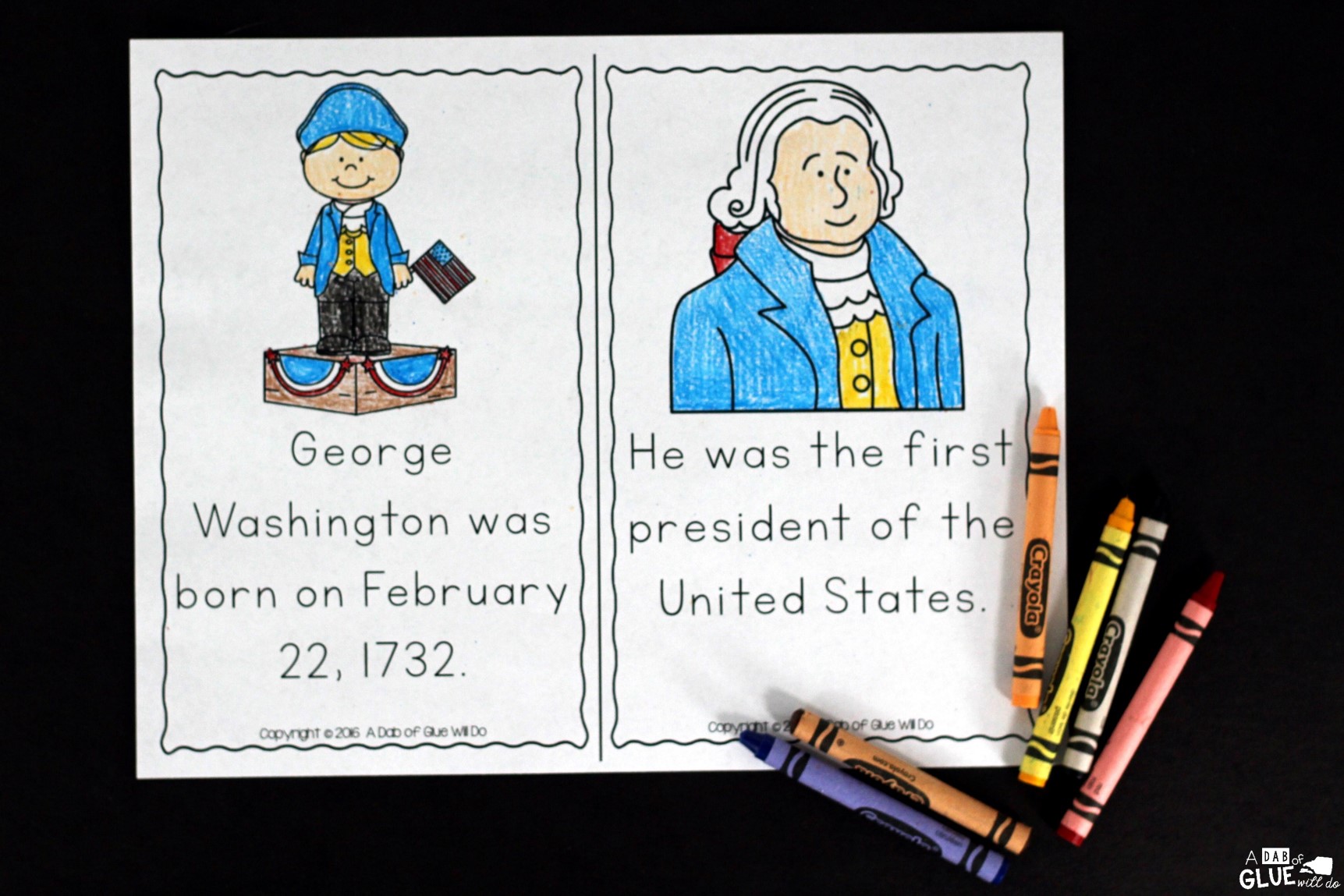 Presidents' Day Emergent Reader is the perfect addition to your social studies lesson plans this February. This free printable is great for preschool, kindergarten, and first grade students. 