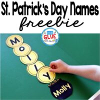 St. Patrick’s Day Names – Name Building Practice Printable is a fun, hands-on activity that will have your students building their name in no time. This free, editable printable is perfect for toddlers, preschool, and kindergarten students.
