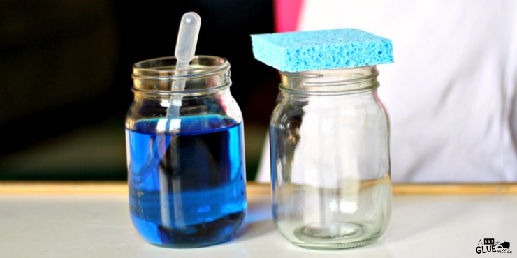 Making a sponge rain cloud in a jar science activity is a fun and easy activity that shows children more about the process of how it rains. This is the perfect hands-on science activity to accompany a weather unit at school or to enrich learning at home!
