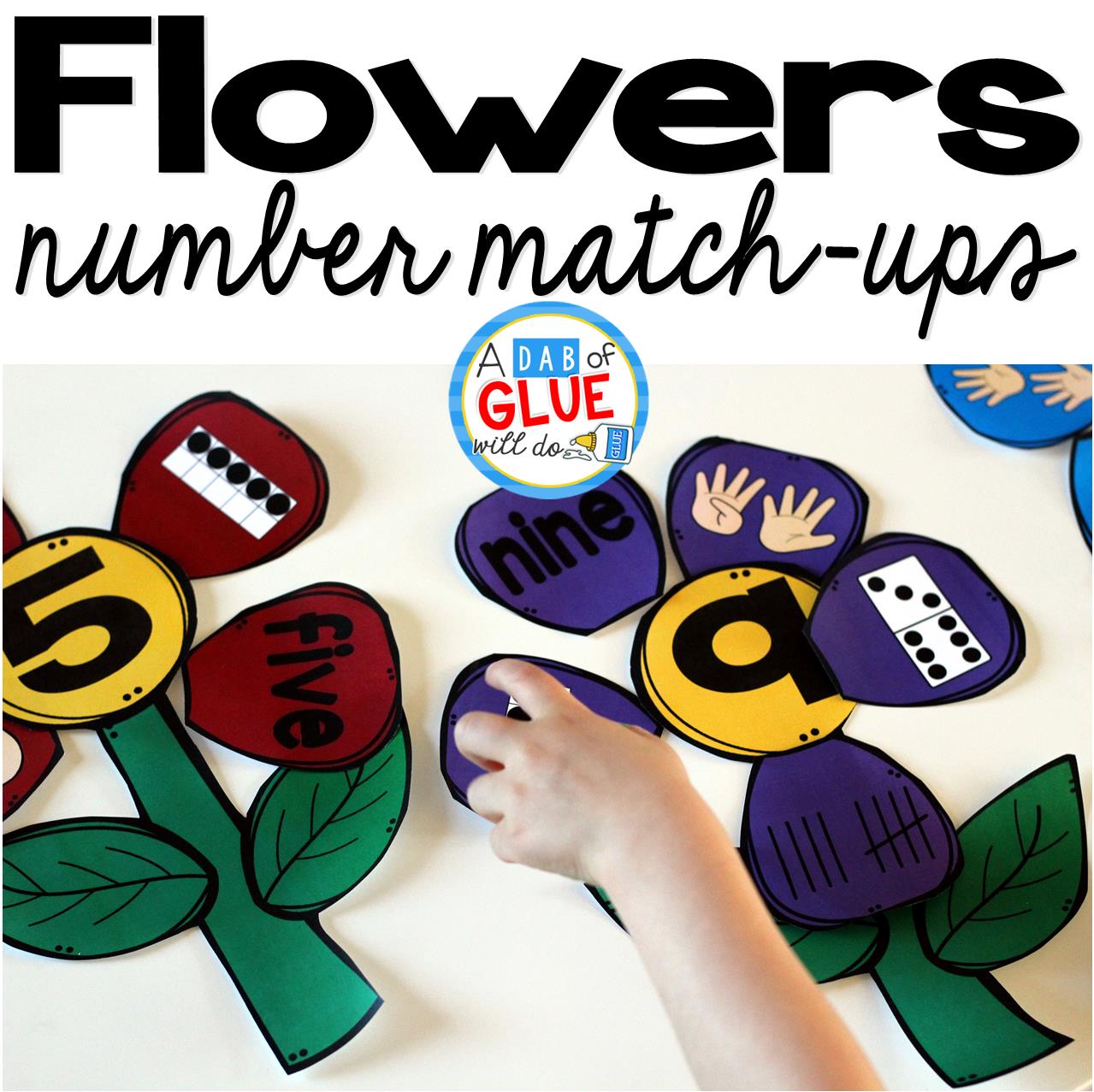 Flowers Number Match-Up