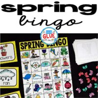 Play Bingo with your elementary age students for a fun spring themed game! Perfect for large groups in your classroom or small review groups. Add this to your spring lesson plans or spring class party with 30 unique spring Bingo boards!  Teaching cards are also included in this fun game for young children! Black and white options available to save your color ink.
