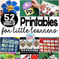 52 Weeks of Printables for Little Learners Pinterest