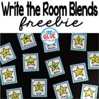 Write the Room Blends is the perfect literacy center that combine movement and learning, while having fun learning. This free printable is perfect for preschool, kindergarten, and first grade students.