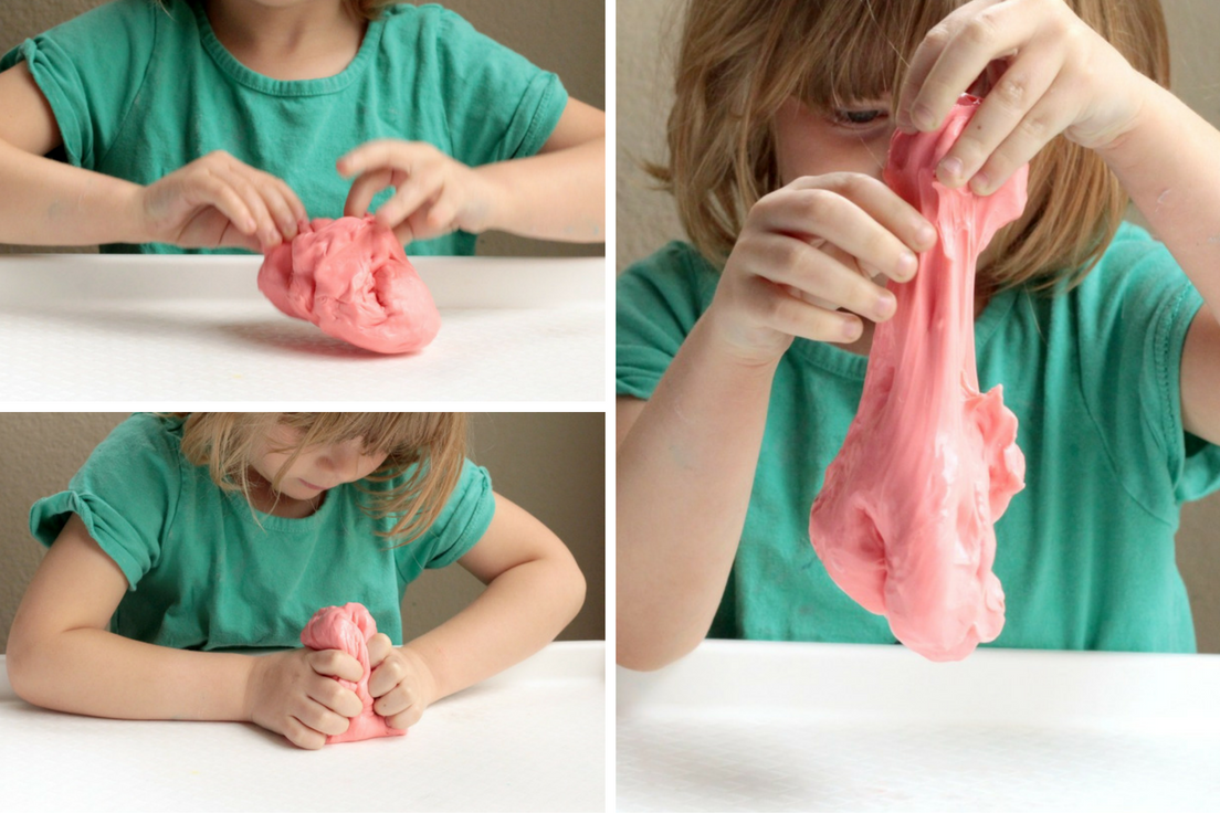 In this simple science experiment, kids will find out which slime recipe is the best way to make slime in the slime recipe test experiment.