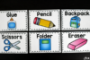 School Supplies Sort Printable