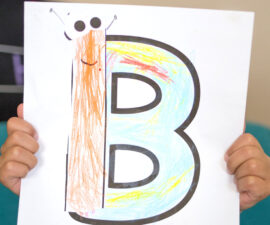 This week we are continuing with "B is for Butterfly". Every week we will be bringing you a fun alphabet craft to do with preschoolers and kindergarteners. When you complete the series, you'll be able to bind them together into a fantastic Animal Alphabet Book that your students have put together themselves! Let's get started with this fun letter B craft!