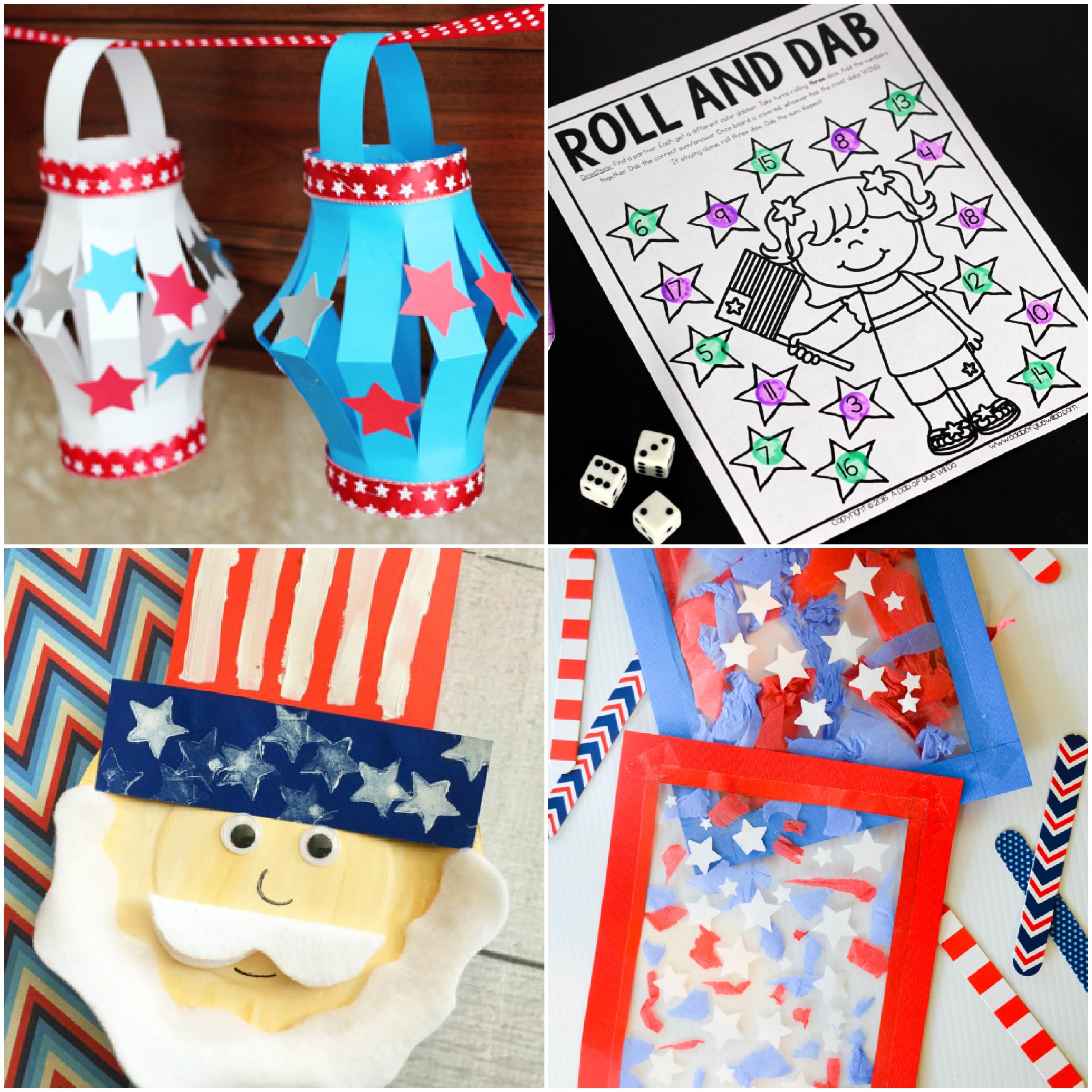 Summertime mean camping and celebrating America! I'm excited to share with you some of the very best patriotic crafts for little learners. These crafts are the perfect way to introduce patriotism to the little learners in you life!