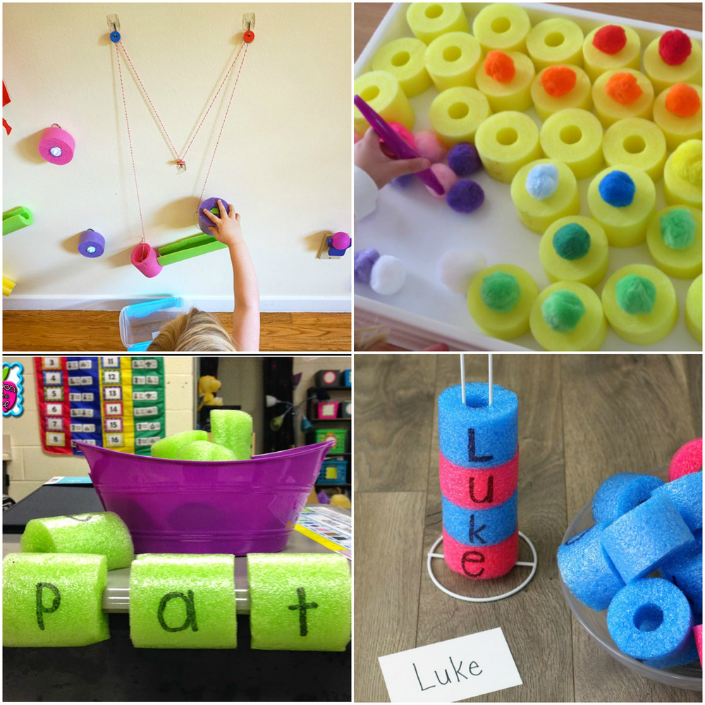 Summertime doesn't mean learning stops! Change up your learning manipulatives to pool noodles. There are so many great learning activities with pool noodles out there and I wanted to be sure you have all you need to help your students learn all summer long.
