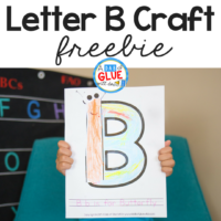 This week we are continuing with “B is for Butterfly”. Every week we will be bringing you a fun alphabet craft to do with preschoolers and kindergarteners. When you complete the series, you’ll be able to bind them together into a fantastic Animal Alphabet Book that your students have put together themselves! Let’s get started with this fun letter B craft!