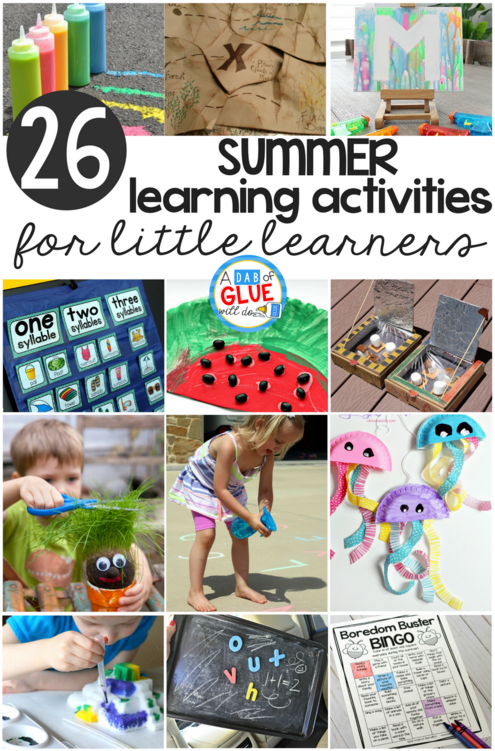 Summer Learning Activities for Little Learners