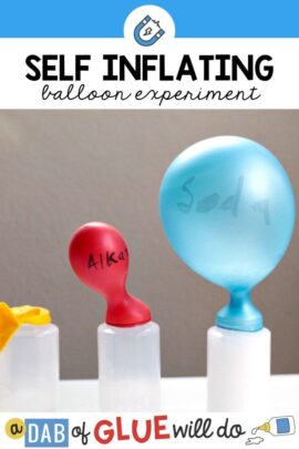 Watch balloons self inflate during this experiment