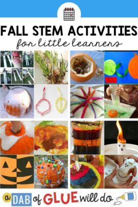 A collection of fall STEM activities for kids