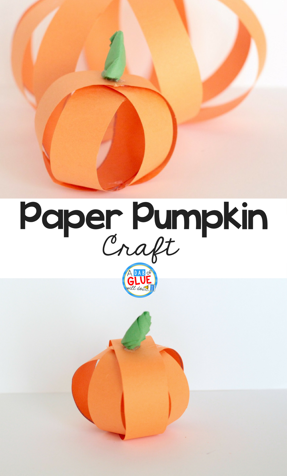 I love bringing my love of all things pumpkin to the classroom. There are tons of pumpkin crafts, but some are too complicated and some get a little old. This paper strip pumpkin craft, however, is different. It's easy enough for kids to do mainly on their own, uses just a few supplies, and is totally classroom-friendly.