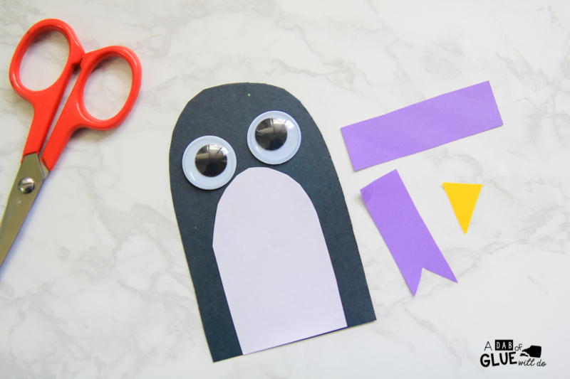 Practicing number recognition and counting skills with preschoolers are fun with penguin number counting craft and activity!