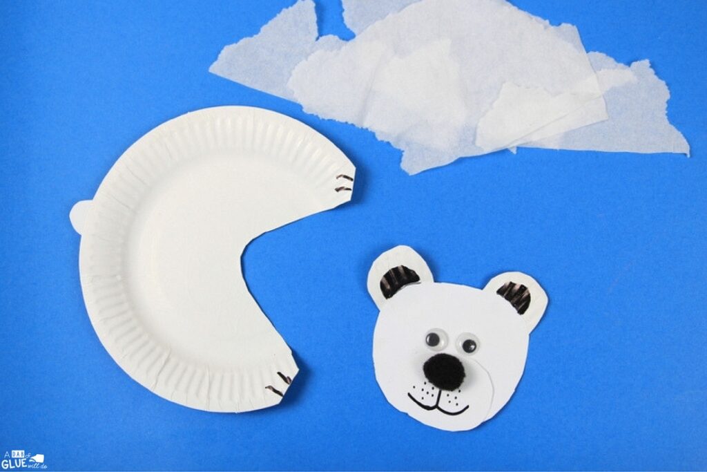 Easy addition to your study of arctic animals for kids is this fun polar bear craft! This is great for your habitats unit study in your winter classroom.