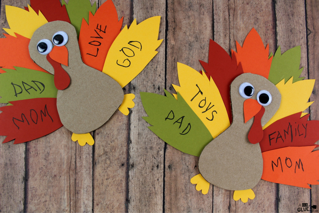 Thanksgiving is the perfect time of year to teach children the virtue of gratitude. This adorable cardboard thankful turkey craft is simple enough for preschool and kindergarten students to complete with a bit of help or for older children to do on their own.