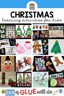 A collection of Christmas learning resources for kids