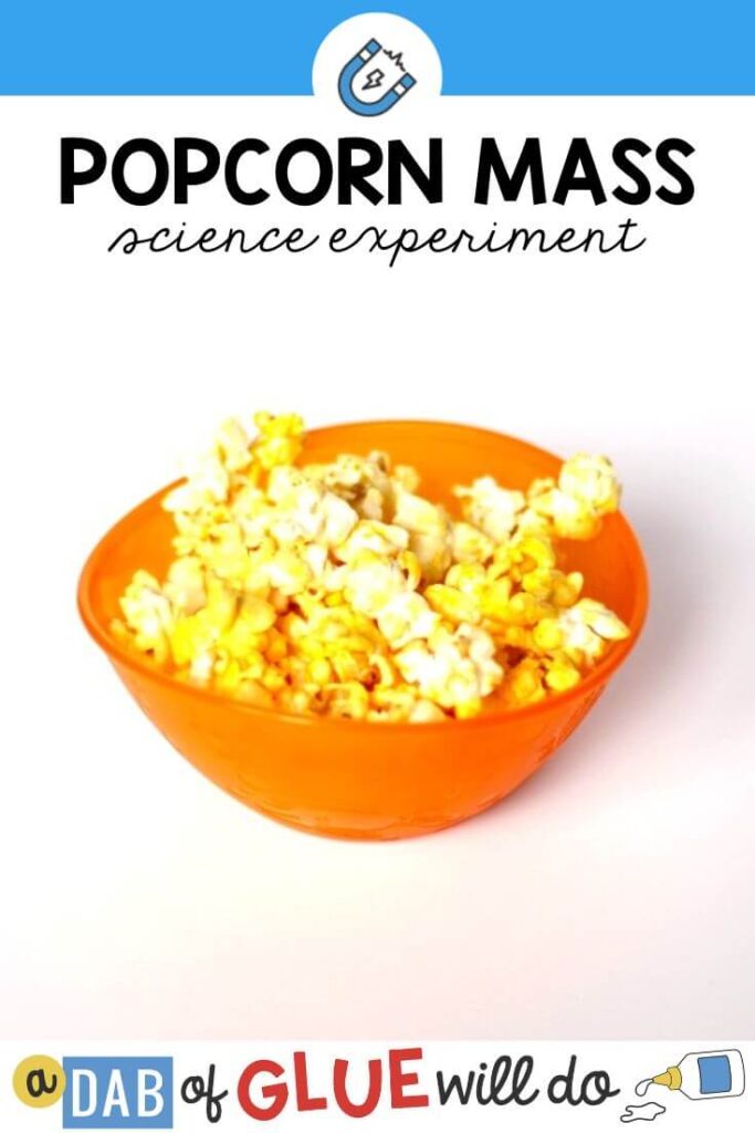 an orange bowl of popcorn