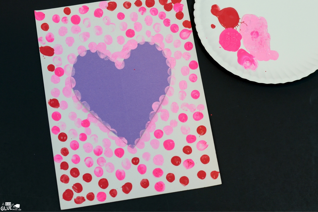 Create this Heart Thumbprint Art in your kindergarten classroom as your next Valentine's Day craft! It's a fine motor Valentine craft idea for kids.
