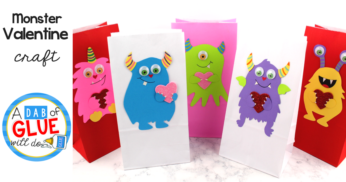 Monster Valentine Decorations for Your Classroom -