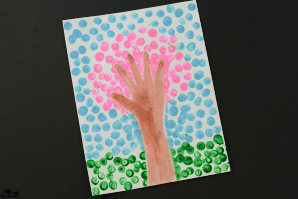 Spring Fingerprint Tree Craft