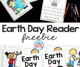 This Earth Day Emergent Reader will be the perfect addition to your Earth Day lesson plans this spring. This free printable comes in color and black and white and is perfect for pre-k, kindergarten, and first grade.