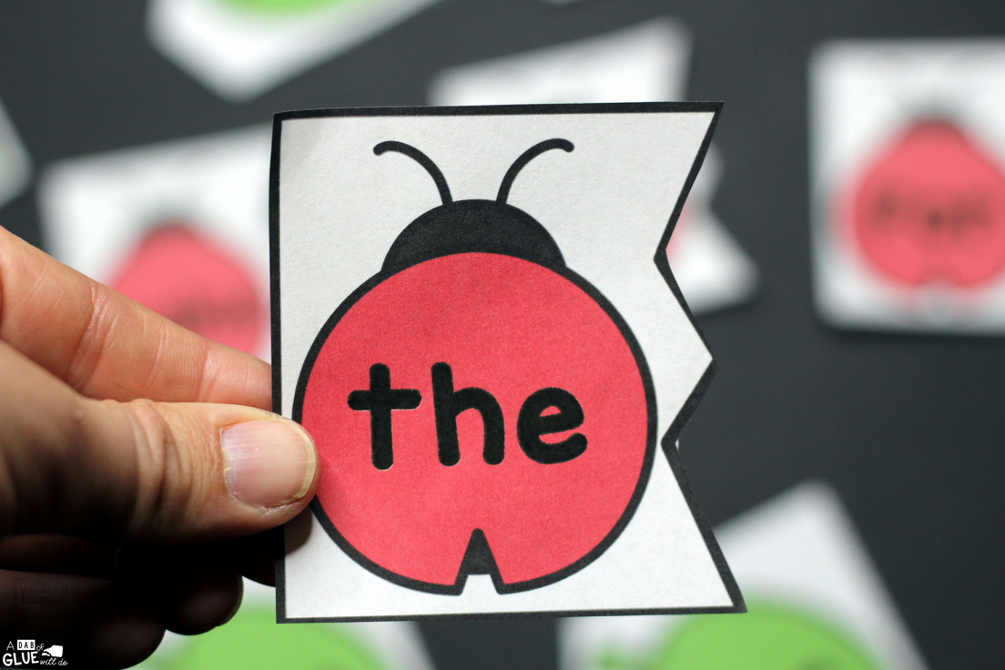 Ladybug Editable Sight Word Puzzles is the perfect addition to your literacy centers this spring. This free printable can easily be differentiated to fit the needs of all of your students. It is perfect for preschool, pre-k, kindergarten, and first grade students. 