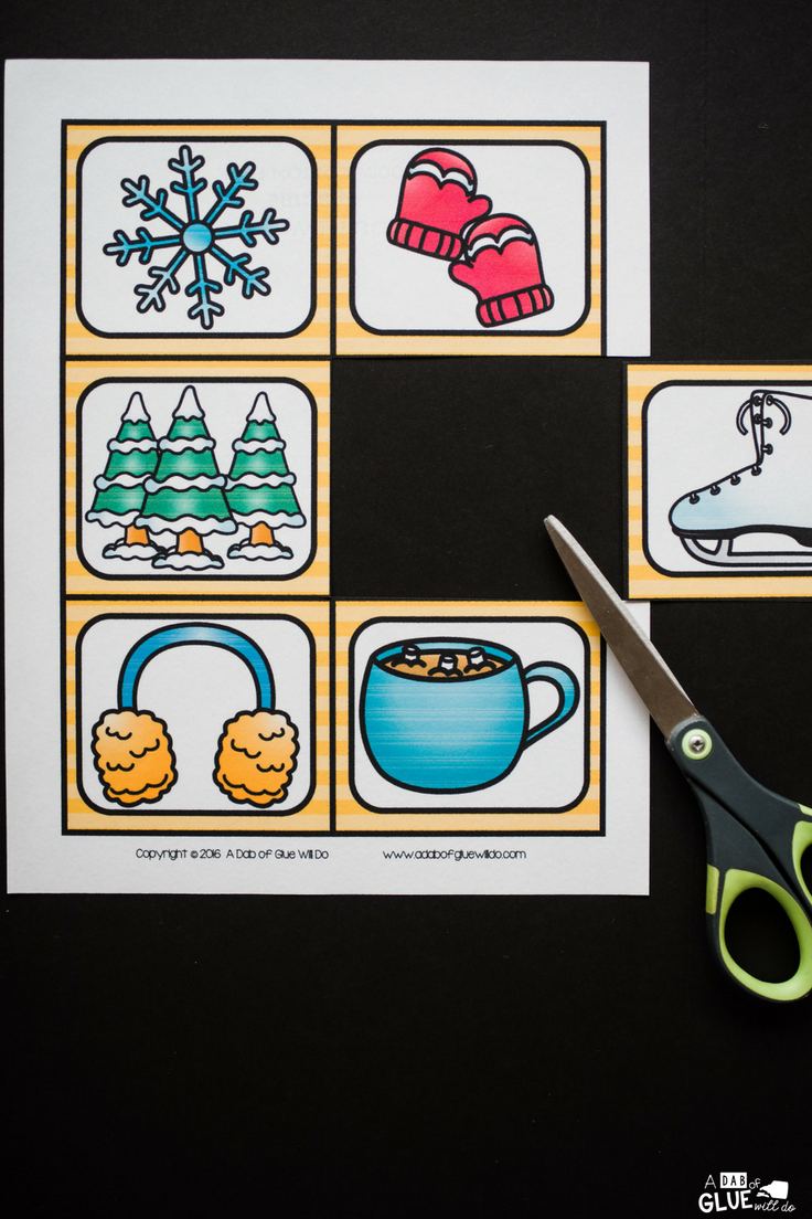 Laminating your seasons sort printable ensures that you can use it year after year in your classroom!