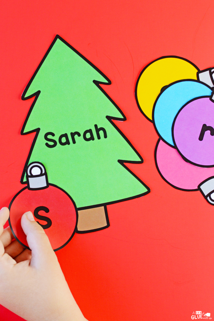 Students feel accomplished when they master spelling their name with this Christmas Editable Name Activity and worksheets. 