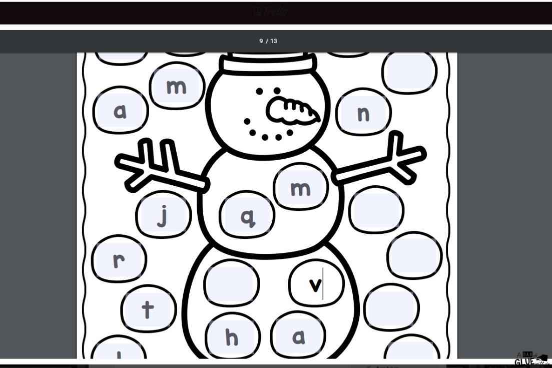 I've created this Snowman Editable Name Activity so our kids can practice building their name in an enjoyable hands-on way!