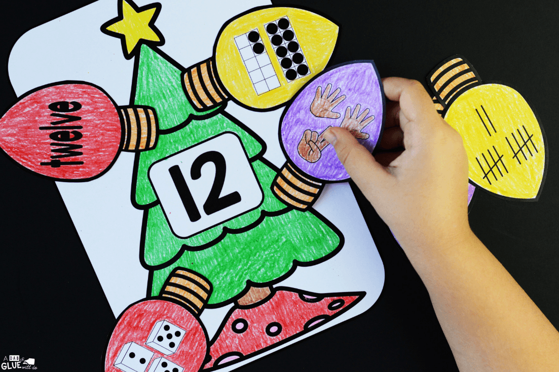 This Christmas Number Match-Up helps students to develop confidence in number sense so they build a strong foundation in math skills. 